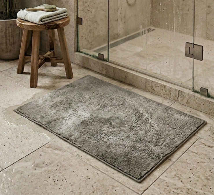 Soggy bath mat problem